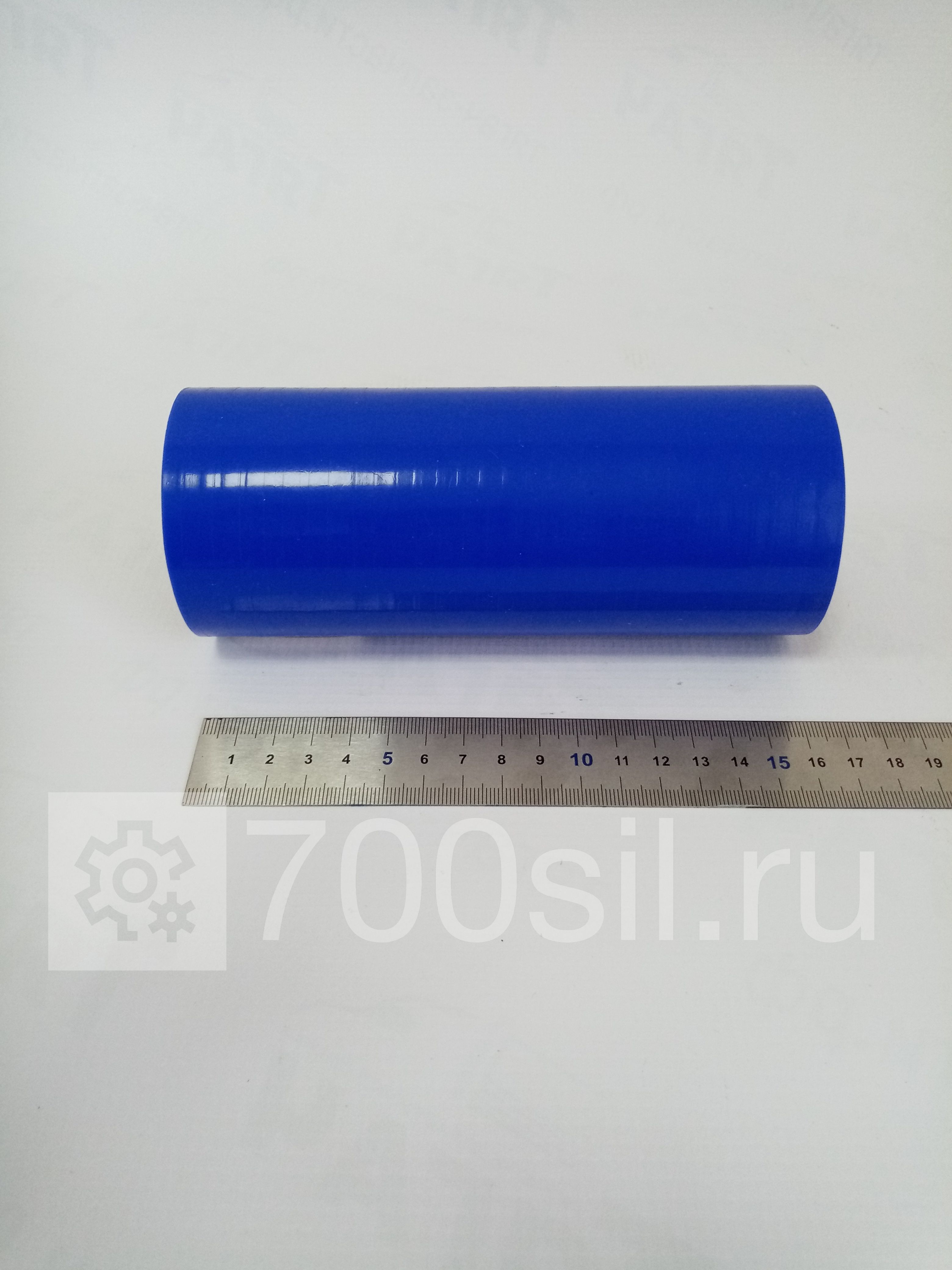 Патрубок радиатора отводящий нижний, (силикон) (L-170мм,d-60)