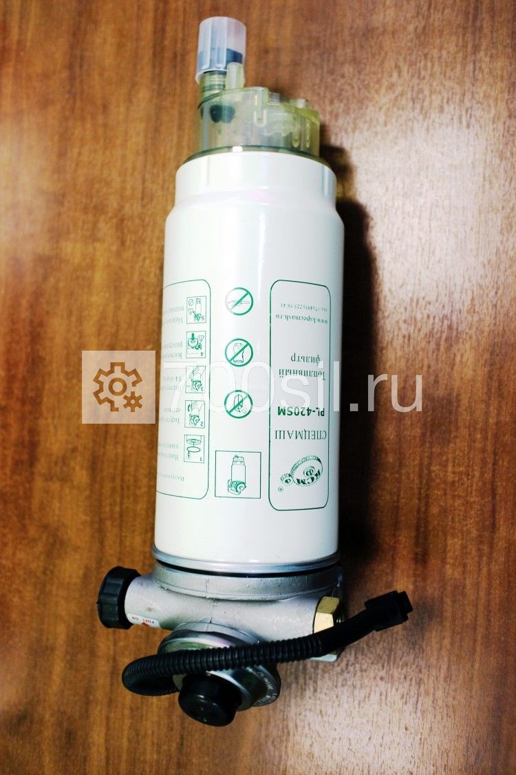 Фильтр топливный PL 420X в сборе с усиленной подкачкой и подогревом