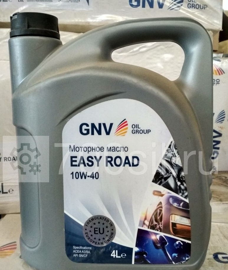 Масло моторное GNV Easy Road 10W 40 SN/CF (4л)