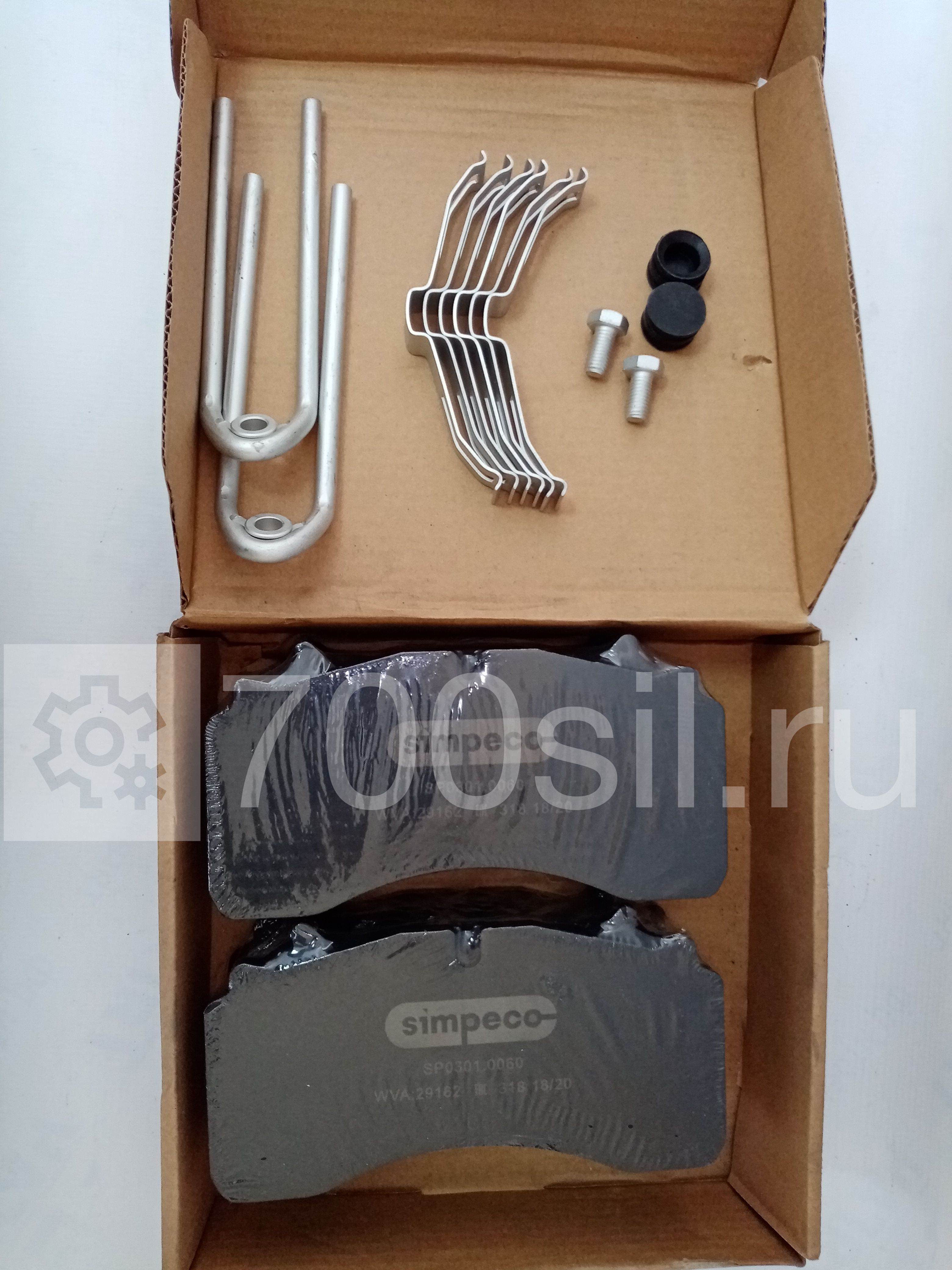 Колодки дискового тормоза суппорта WABCO 22-1 к-т
