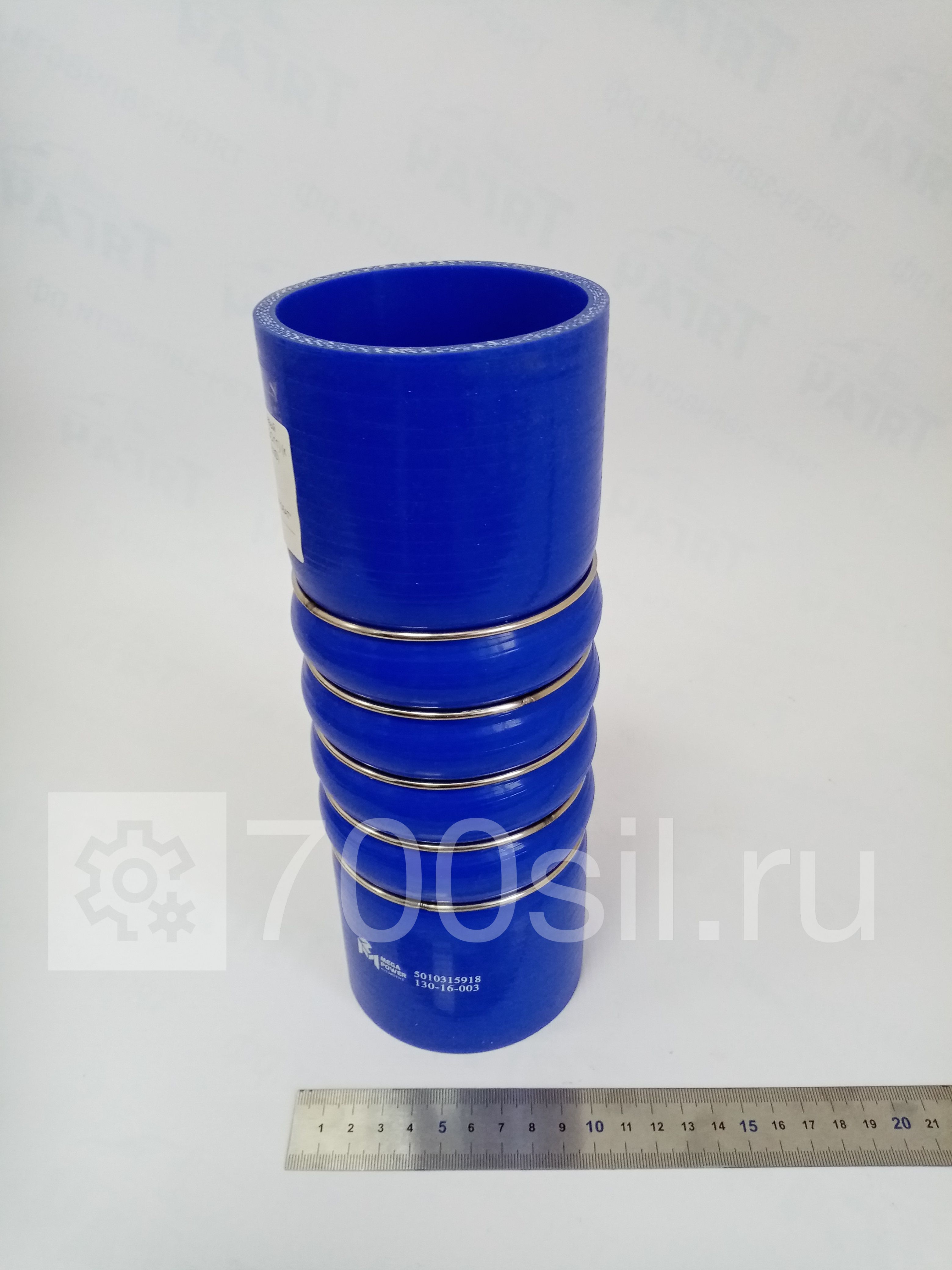 Патрубок охладителя правый ДВС Renault, ЯМЗ-650 (DCi11) (к охладителю BEHR,NISSENS)