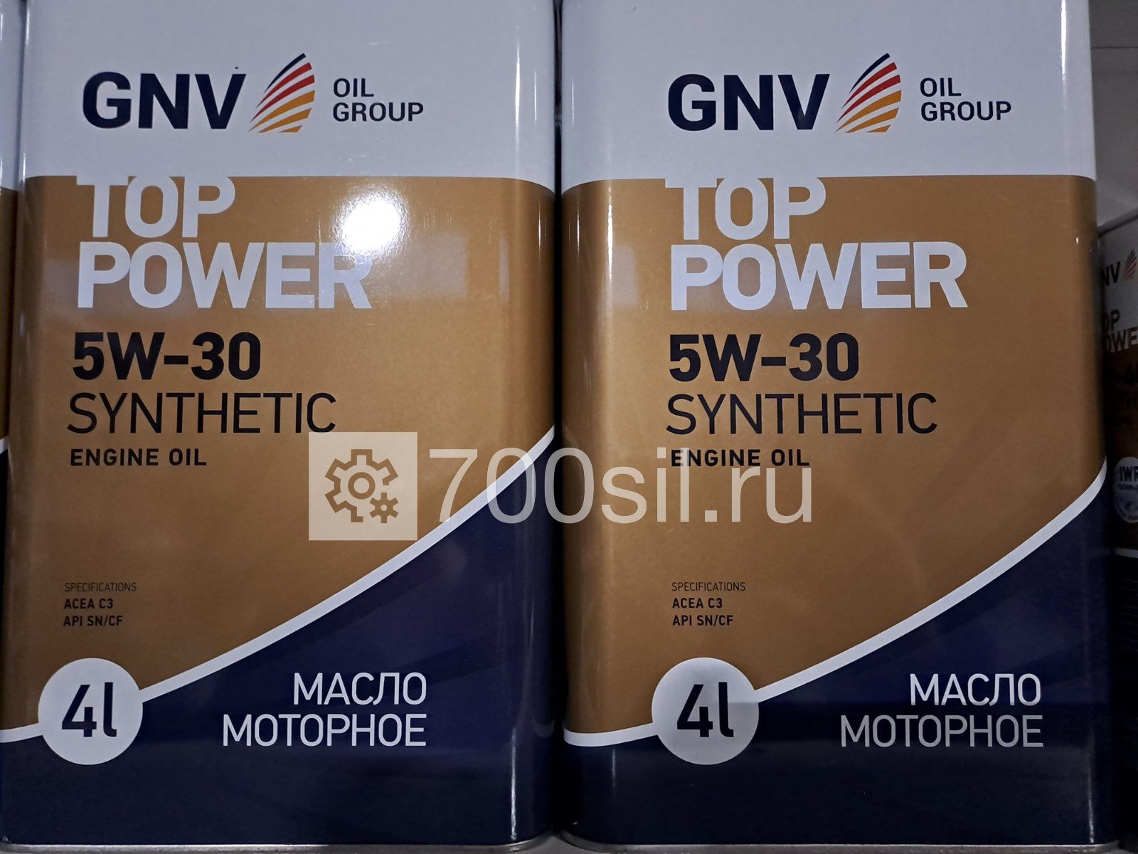 Масло моторное GNV Top Power 5W-30 (4л)