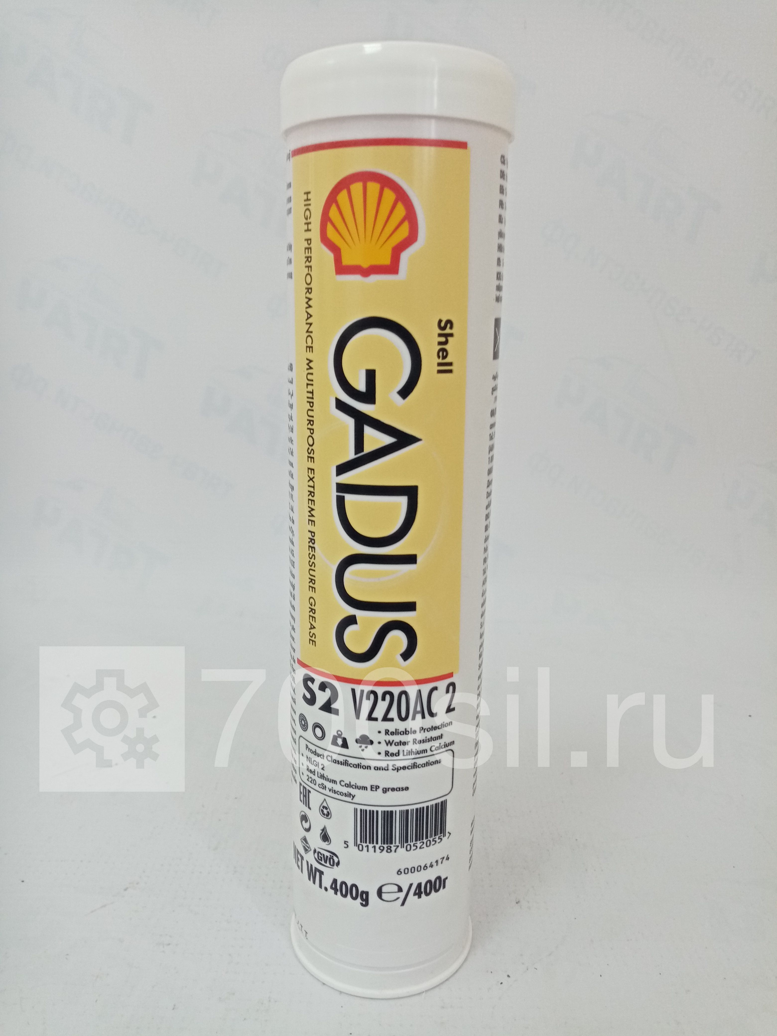 Смазка Shell Gadus S2 V220 AC2 (0,4 кг)